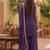 Purple heavy embroidery Sequin work kurta set