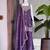 Purple heavy embroidery Sequin work kurta set