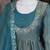 Blue embroidered salwar suit for womens