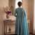 Blue embroidered salwar suit for womens