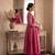 Pink embroidered salwar suit for womens
