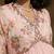 Womens printed anarkali gown set
