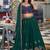 Sparkling Green Thread Embroidery Silk Wedding Wear Lehenga Choli