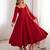 Pure chanderi silk neck fancy lace work maroon readymade ethnic gown