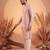 Mens multi silk blend abstract printed kurta with trousers
