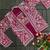 New Super Trending Embroidery cording work ready to wear saree with full koti Set For Women's