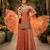 Premium tora silk handwork palazzo set with choker style cape dupatta