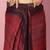 Maroon-multicolor nylon  pre stitch one minute ready to wear saree with un-stitch blouse