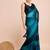 blue color nylon  pedding lining pre drape one minute saree with un-stitch blouse