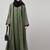 women latest Dubai Stylish embroidered long lenth shrug abaya dress