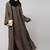 women latest Dubai Stylish embroidered long length shrug Abaya