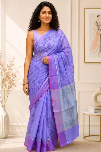 multicolor Self woven saree
