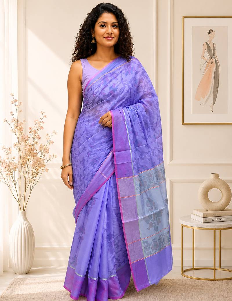 multicolor Self woven saree