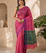 multicolor Self woven saree