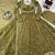 Premium fandy silk embroidered suit set with dupatta