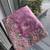 Lavender tissue embroidered saree with thread work