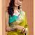  OLIVE patola silk blend saree 