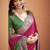 PINK patola silk blend saree 