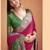 PINK patola silk blend saree 