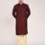 Men's solid pure cotton straight kurta