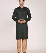 Men’s premium pure cotton straight kurta