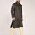 Men's self embossed designer cotton kurta