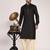 Men's solid mandarin collar cotton kurta