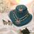 Green color kundan necklace set