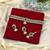 Green color choker kundan necklace set