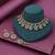 Red color kundan necklace set