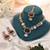Red color kundan necklace set