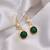 Green color amrapali earrings