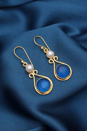 Firozi color amrapali earrings