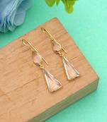 White color amrapali earrings