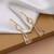 White color amrapali earrings