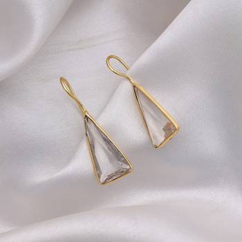 White color amrapali earrings 1