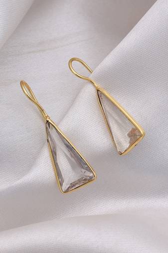 White color amrapali earrings