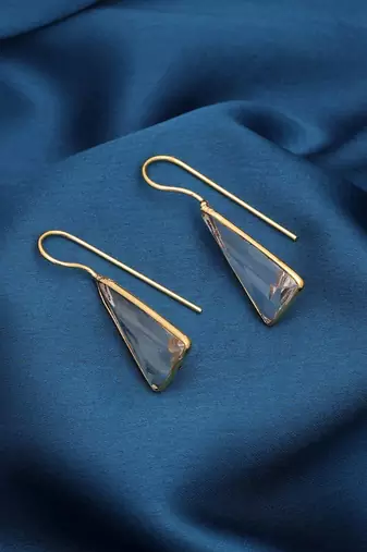 White color amrapali earrings