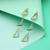White color amrapali earrings