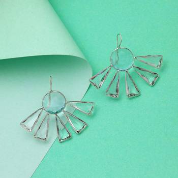 White color amrapali earrings 1