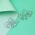 White color amrapali earrings