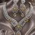 Rhodium Finish Electric Yellow Honey Diamond Necklace Set
