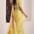 YELLOW soft linen saree with rich jacquard pallu