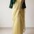 Yellow Color  handwork georgette Saree