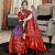  PURPLE silk blend saree 