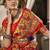  ORANGE silk blend saree 
