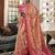 PINK silk blend saree 