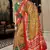  YELLOW silk blend saree 