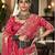 WHITE silk blend saree 