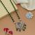 Stylish green color stone necklace with traditional ethnic party wear finish